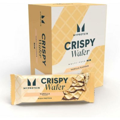 MyProtein Crispy Protein Wafers Vanilka 10 x 40 g – Hledejceny.cz