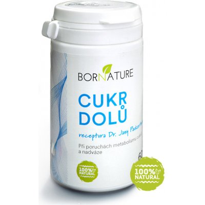 Bornature Cukr dolu po 533 mg 60 kapslí – Zbozi.Blesk.cz