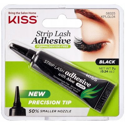 KISS s aloe vera Strip Lash Adhesive Black 7 g – Zboží Dáma