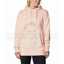 Columbia Trek Oversized Hoodie W 1959981890 peach blossom/stamp stencil