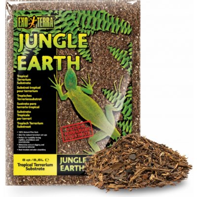 Hagen ExoTerra podestýlka Jungle Earth 8,8 l – Zboží Dáma