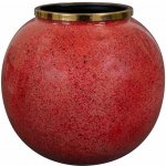 Ter Steege Váza Riven lipstick red D35 H31 – Hledejceny.cz