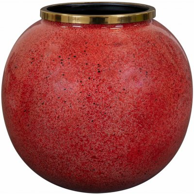 Ter Steege Váza Riven lipstick red D35 H31 – Hledejceny.cz