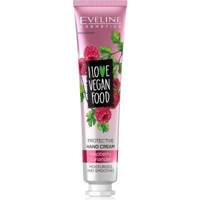 Eveline Cosmetics I Love Vegan Food Malina & Koriandr ochranný krém na ruce 50 ml – Zbozi.Blesk.cz