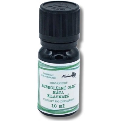 Medarek Bystřice Organický esenciální olej MÁTA KLASNATÁ 10 ml – Hledejceny.cz