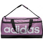 adidas Linear Duffel M PREPUR/WHITE Fialová 39L – Zboží Dáma adidas Linear Duffel M PREPUR/WHITE Fialová 39L – Zboží Dáma