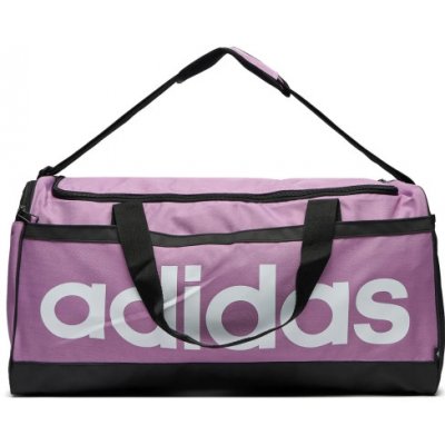 adidas Linear Duffel M PREPUR/WHITE Fialová 39L – Zboží Dáma adidas Linear Duffel M PREPUR/WHITE Fialová 39L – Zboží Dáma