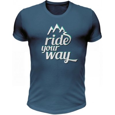 Triko Dartmoor Ride Your Way 2019 Jeans Blue