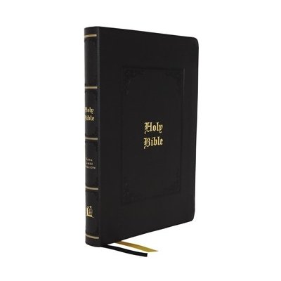 KJV, Personal Size Large Print Reference Bible, Vintage Series, Leathersoft, Black, Red Letter, Comfort Print – Zboží Mobilmania