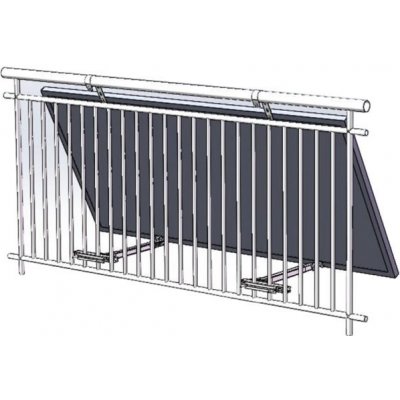 Xtend Solarmi nastavitelný balkónový držák SCBH-B – Sleviste.cz