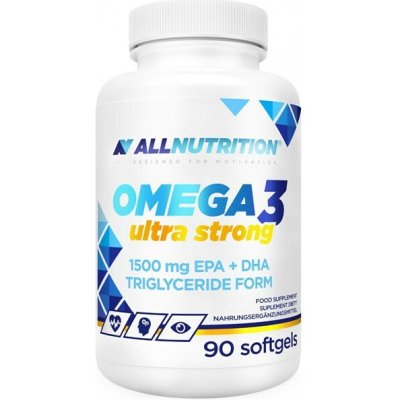 Allnutrition Omega 3 Ultra Strong 2000 mg 90 kapslí – Hledejceny.cz