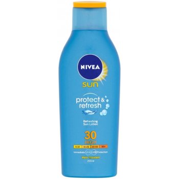 Nivea Sun Protect & Refresh chladivé mléko na opalování SPF30 200 ml