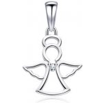 Nubis Stříbrný přívěšek andělíček NB 4347 – Zboží Mobilmania