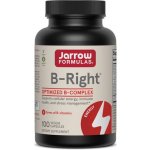 Jarrow Formulas Jarrow B-Right Koenzym B komplex 100 rostlinných kapslí – Hledejceny.cz