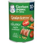 Gerber Organic křupky s rajčaty a mrkví 35 g – Zboží Dáma