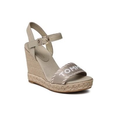 Tommy Hilfiger Seasonal Webbing Wedge FW0FW07088 Béžová – Zbozi.Blesk.cz