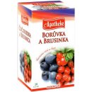 Apotheke Borůvka a brusinka čaj 20 x 2 g