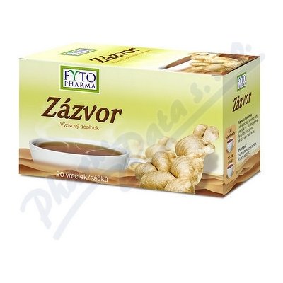 Fytopharma Zázvor 20 x 1 g – Zbozi.Blesk.cz