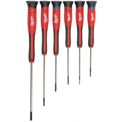 Sada přesných šroubováků Milwaukee 6 ks 4932471869 – Sleviste.cz