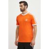 Pánské Tričko adidas Originals Bavlněné tričko s aplikací IM9382 oranžová
