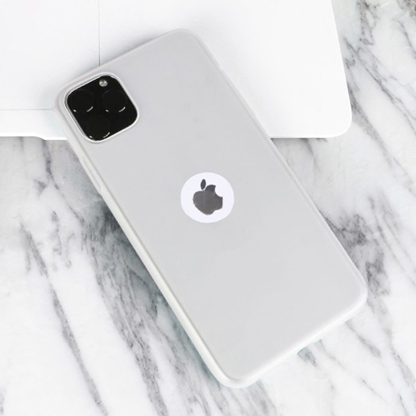 Pouzdro SES Silikonové matné s výřezem Apple iPhone 12 Pro - bílé