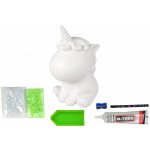 LEAN Toys 15628 Sada na výrobu diamantového jednorožce zelený – Hledejceny.cz