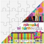 Efko Namaľuj si sám Puzzle štvorec – Zboží Mobilmania