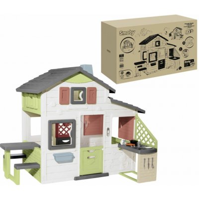 Smoby Domeček Life Friends House s kuchyní rozšiřitelný – Zboží Mobilmania