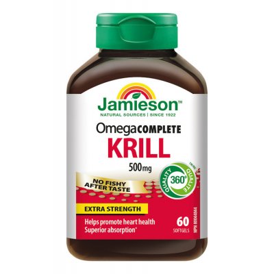 Jamieson Omega Complete Super Krill 500 mg 60 kapslí – Zboží Mobilmania