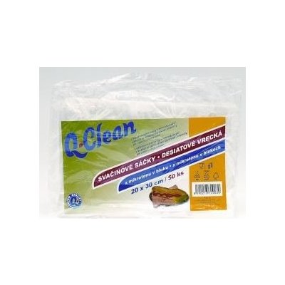 Q-Clean sáčky mikrotenové 300x400 mm 50 ks – Zboží Mobilmania