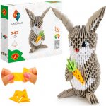 Alexander ZEST KREAT ORIGAMI KROLIK 3D 747EL ALX PUD – Zboží Dáma
