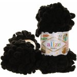 Alize Puffy 1060 hnědočerná – Zboží Dáma