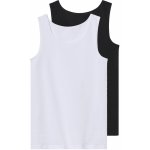 esmara dívčí tílko top s BIO bavlnou 2 kusy černá/bílá – Zboží Dáma esmara dívčí tílko top s BIO bavlnou 2 kusy černá/bílá – Zboží Dáma