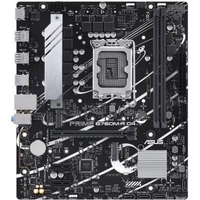 Asus PRIME B760M-R D4 90MB1HA0-M0EAY0 – Zboží Živě