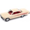 Sběratelský model Johnny Lightning Chevy Impala SS 409 1961 béžová 1:64