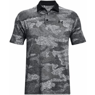 Under Armour pánské funkční tričko s krátkým rukávem PLAYOFF CAMO JACQ POLO černé – Zboží Mobilmania