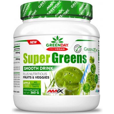 Greenday Super greens smooth drink 360 g – Sleviste.cz
