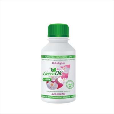 GreenOK Pro Orchideje Koncentrát huminových látek + NPK 120 ml
