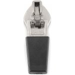 Jezdec ke spirálovým reflexním zipům No 5 semi-autolock, střední, barva nikl – Hledejceny.cz