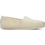 Toms Metallic Linen Women Alpargata Natural – Zboží Dáma