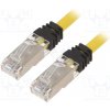 síťový kabel Panduit STP6X2MYL Patch, S/FTP,TX6A™ 10Gig, 6a, lanko, Cu, LSZH, 2m, žlutý