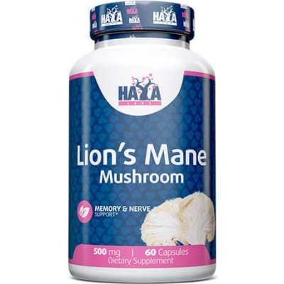 Haya Labs Lion's Mane mushroom 500 mg 60 tablet – Hledejceny.cz