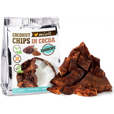 Mixit Kokosové chipsy Kakao do kapsy 60 g