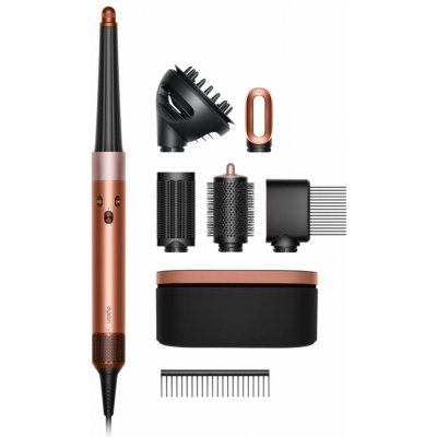 Dyson Airwrap i.d.™ Curly + Coily Amber Silk/Pink Champagne – Zboží Mobilmania