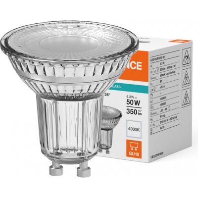 LEDVANCE LED VALUE reflector PAR16 3.6W/50W GU10 4000K 350lm/36 NonDim 10Y – Hledejceny.cz