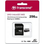 Transcend microSDXC UHS-I U3 256 GB TS256GUSD340S – Hledejceny.cz