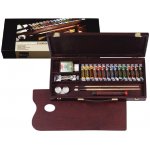 Olejové barvy Rembrandt Box Traditional / 15x15ml + 1x40ml + příslušenství – Sleviste.cz