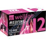 Wellion MEDFINE jehly inz.pera 0.33x12mm 29 g 100 ks – Hledejceny.cz