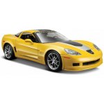 Maisto Corvette Z06 GT1 Commemorative Editi 2009 Žlutá 1:24 – Zboží Dáma