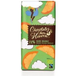 Chocolates from Heaven Čokoláda hořká 72% s pomerančem 100 g